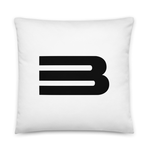 BFG Black | White Pillow
