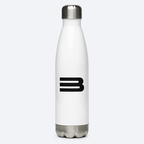 BFG Black | White Water Bottle